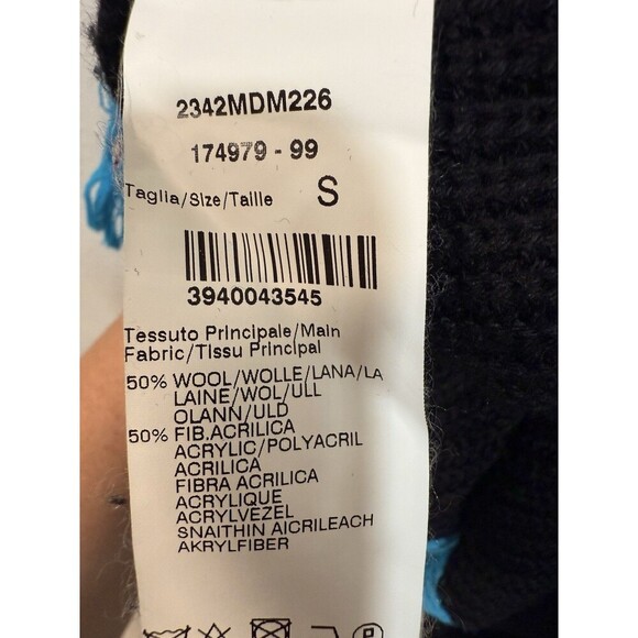 MSGM Chevron Fringe Jumper Size Small - Picture 3 of 7